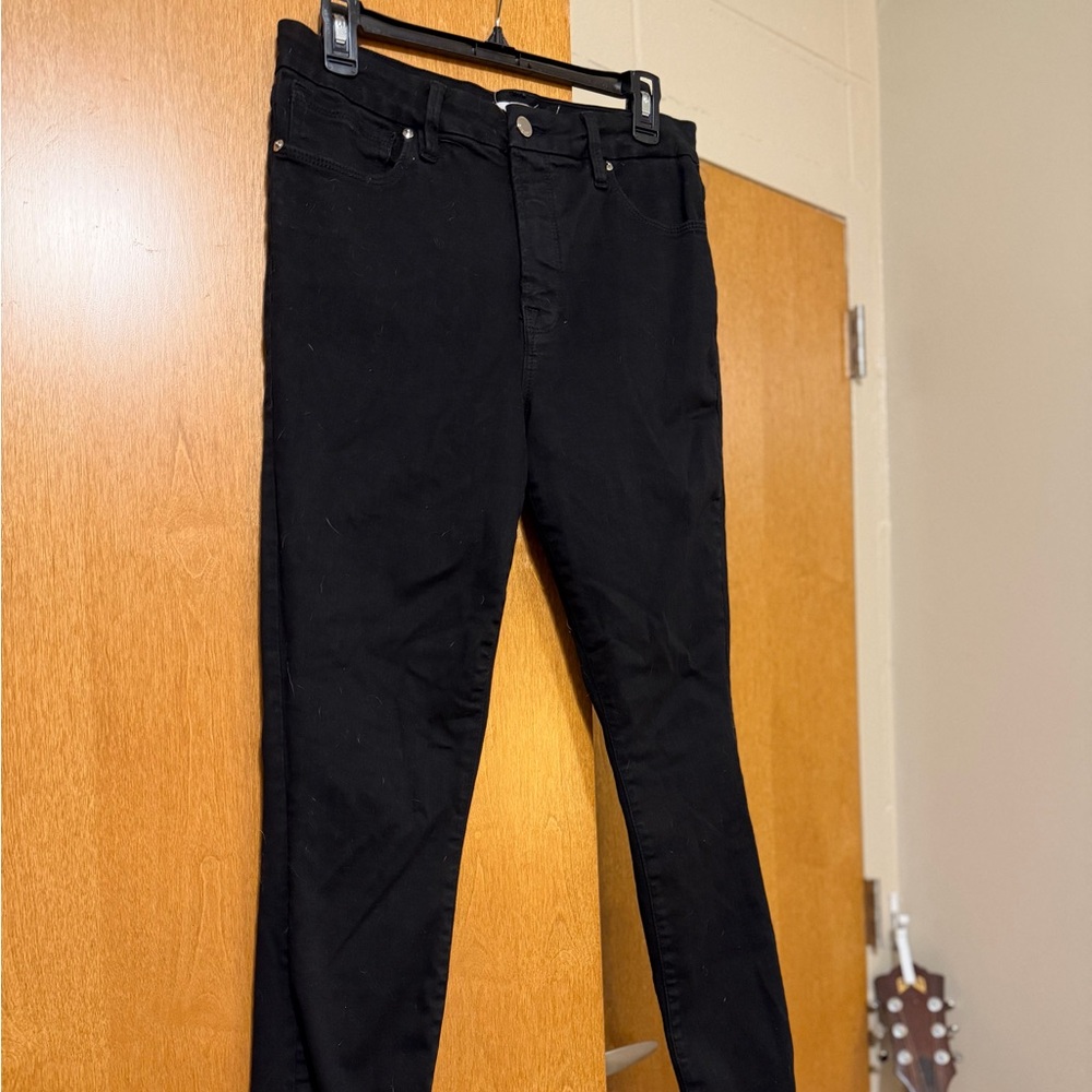 Good American Classic Black Denim